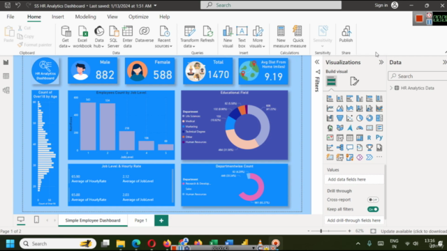 Power BI Course Tutorial for Beginners – Screenshot 1
