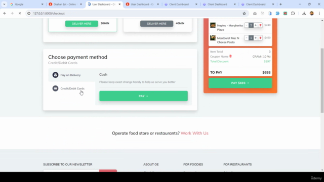 Laravel 11 Build Multi Restaurant Food Order Application A-Z – Screenshot 3