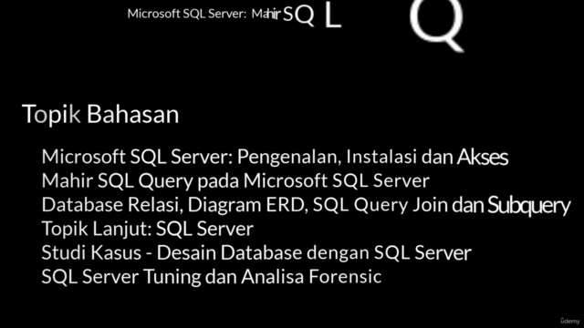 Microsoft SQL Server: Mahir SQL Query, Desain dan Tunning – Screenshot 1