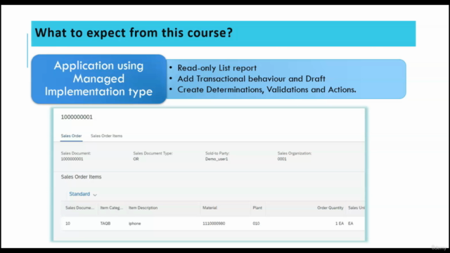 S/4HANA - ABAP RESTful Application Programming Model (RAP) – Screenshot 4