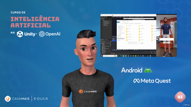 Curso de Inteligência Artificial na Unity – Screenshot 3
