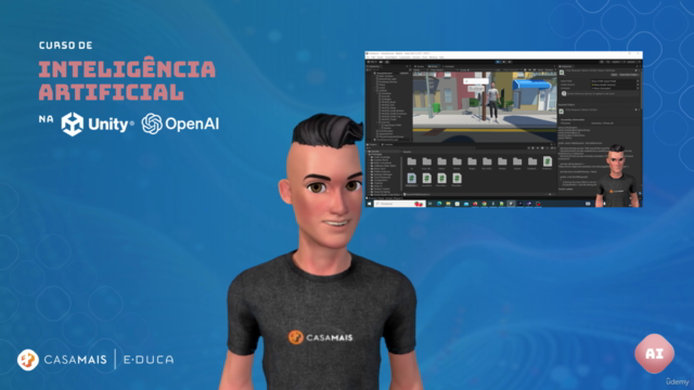 Curso de Inteligência Artificial na Unity – Screenshot 4