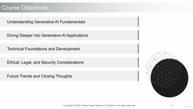 Generative AI: From Concept to Creation (May 2024) – Screenshot 1
