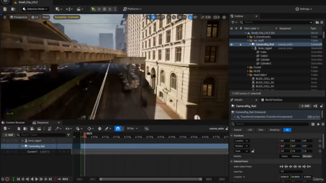 Unreal Engine 5: Creating Cinematic Car Scenes – Screenshot 4