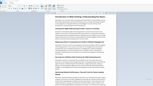Understanding web hosting – Screenshot 1