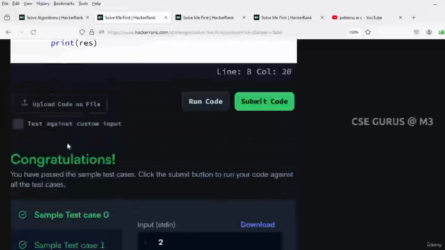 Hackerrank Problem solving in PYTHON (1 - 20 DSA Questions) – Screenshot 4