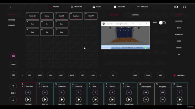 Lightshark user training. – Screenshot 1