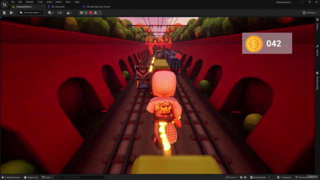 Unreal Engine 5 for Absolute Beginners: Build Subway Surfers – Screenshot 4