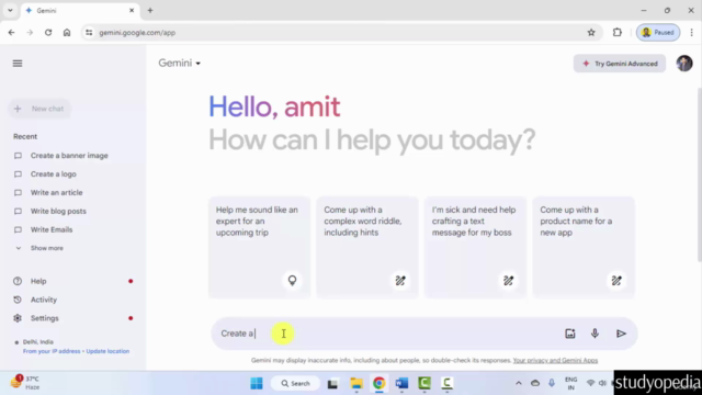 Google Gemini Masterclass: From Zero to Hero – Screenshot 1