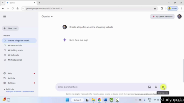 Google Gemini Masterclass: From Zero to Hero – Screenshot 2
