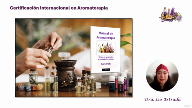 Certificación Internacional en Aromaterapia – Screenshot 1