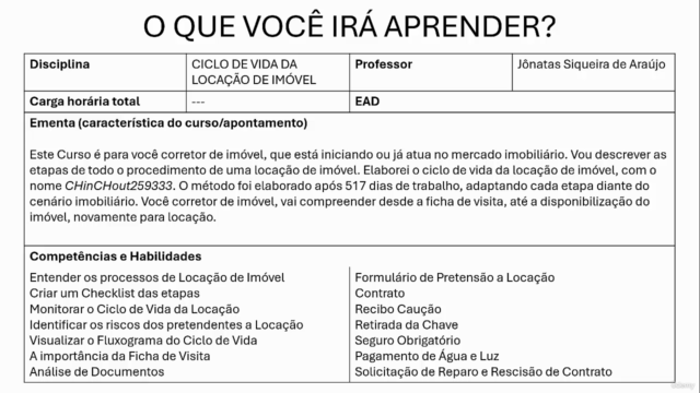 Ciclo de Vida da Locação de Imóvel – Screenshot 1