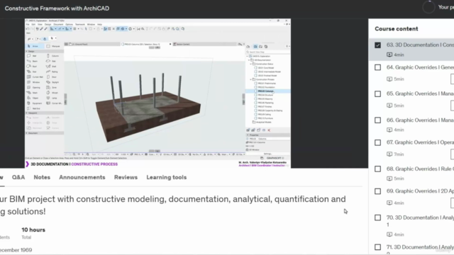 Constructive Solutions with ArchiCAD – Screenshot 3