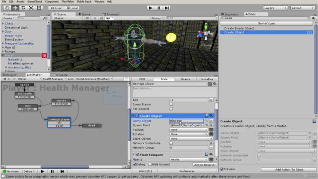 Make Awesomely Strange Video Games with Unity and Playmaker - Screenshot_02