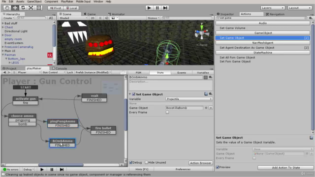 Make Awesomely Strange Video Games with Unity and Playmaker - Screenshot_04