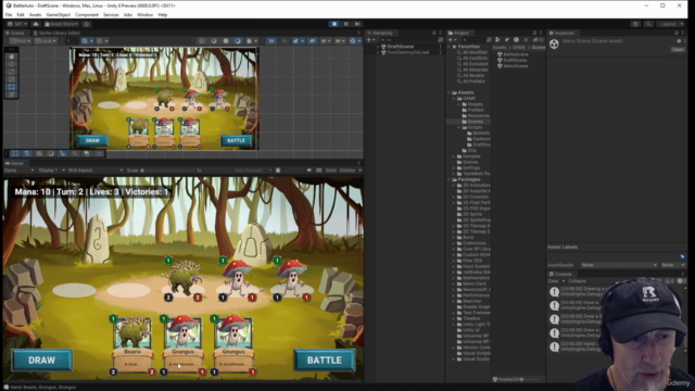 Create an Auto Battler Card Game on the Flow Blockchain – Screenshot 3