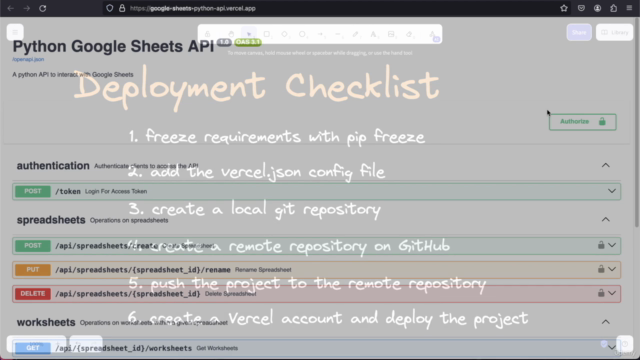 Building Full Stack Python Web Apps Backed By Google Sheets – Screenshot 1
