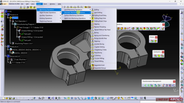 Catia V5 Machining Essential Training – Screenshot 3