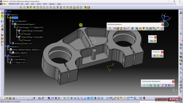 Catia V5 Machining Essential Training – Screenshot 4
