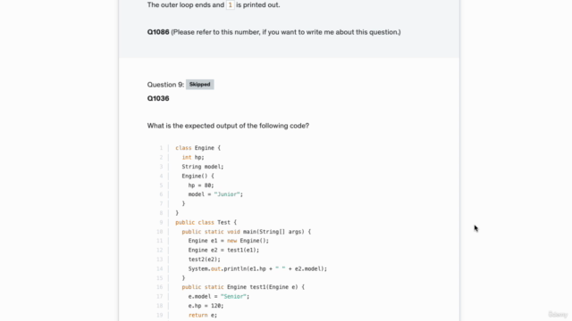 Oracle Java Certification Exam OCA 1Z0-808 Preparation Part2 – Screenshot 3
