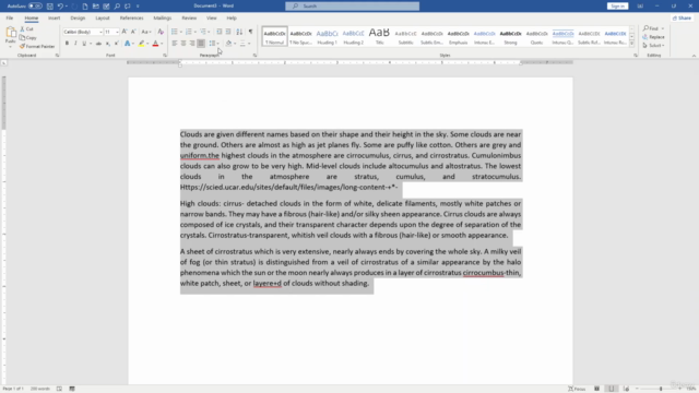 Word - Microsoft Word from Basic to Advanced – Screenshot 4