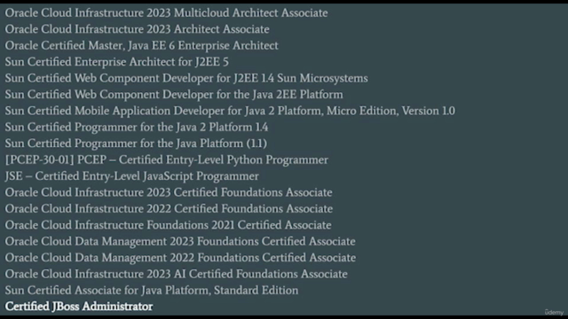 OCI Foundations 2023 Associate Certification – Screenshot 2