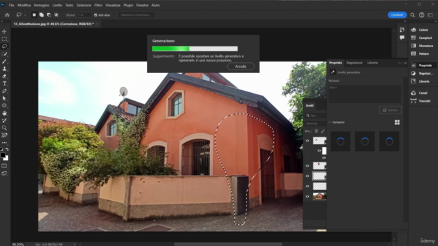 Architettura e Photoshop: restauro e modifica facciate – Screenshot 4