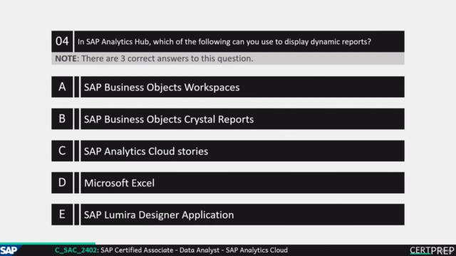 C_SAC_2402 - SAP Analytics Cloud | Exam Questions – Screenshot 2