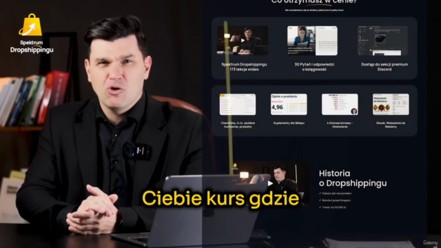 Dropshipping - Stwórz sklep online, E-commerce [7 w 1] – Screenshot 1