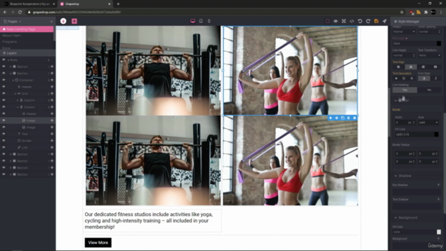 Kurs strona landing page na szybko – bez kodowania – Screenshot 2