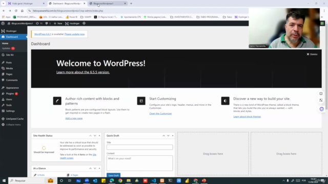 WordPress para Iniciantes: Criando seu Primeiro Site – Screenshot 2