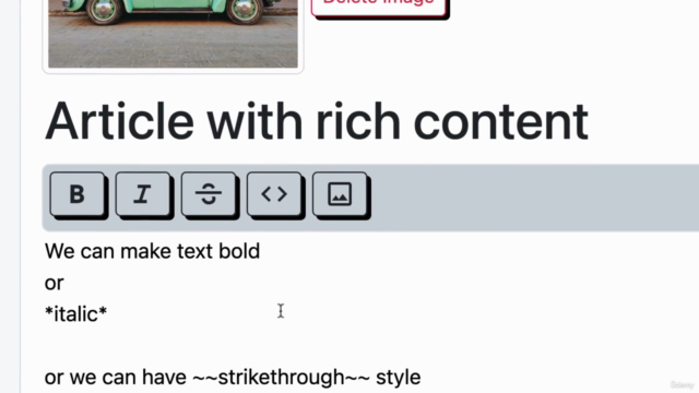 Portfolio Project: Blogging App with Angular – Screenshot 3