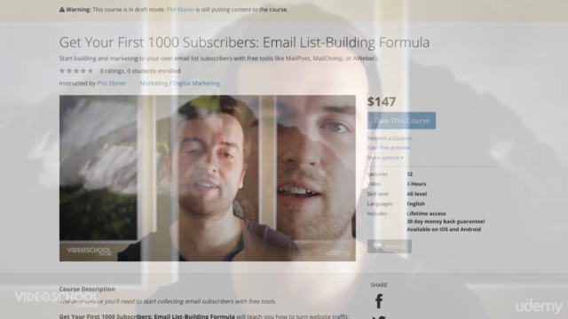 Email Marketing: Start Growing Your Own Email List Today – Screenshot 1