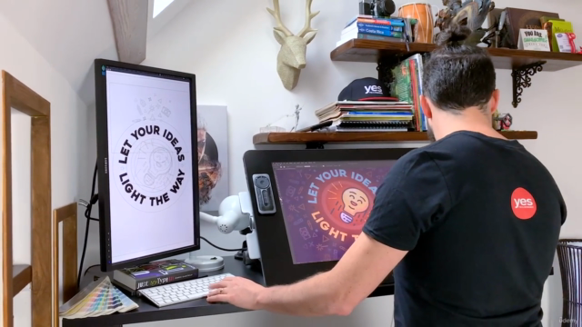 Logo Design with Adobe Illustrator – Screenshot 1
