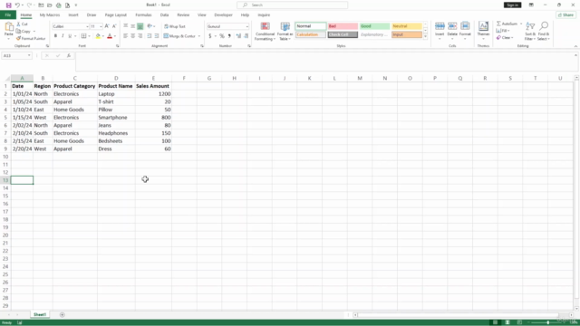 Microsoft Excel Pivot Tables: The Pivot Table Masterclass – Screenshot 1