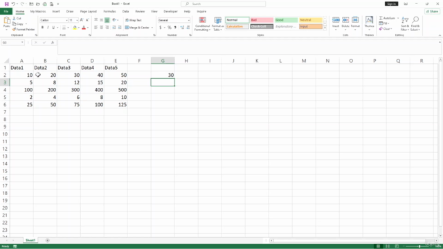 Microsoft Excel: Formulas & Functions with Charts & Graphs – Screenshot 1