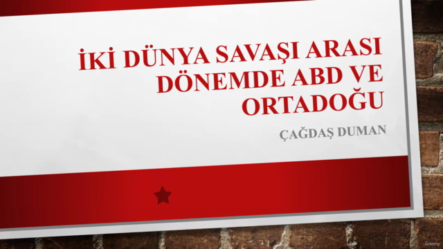 İki Dünya Savaşı Arası Dönemde ABD ve Ortadoğu – Screenshot 4