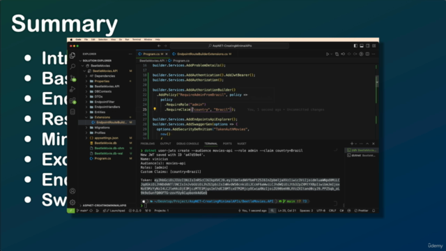 ASP.NET 8 - Creating Minimal APIs + EF Core 8 – Screenshot 3