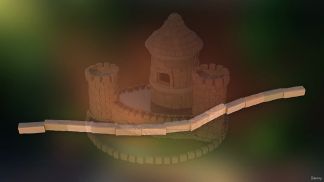 Blender Basics Geometry Node Brick Walls Workshop – Screenshot 1