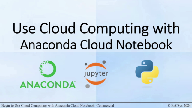 Begin to Use Cloud Computing with Anaconda Cloud Notebook – Screenshot 1