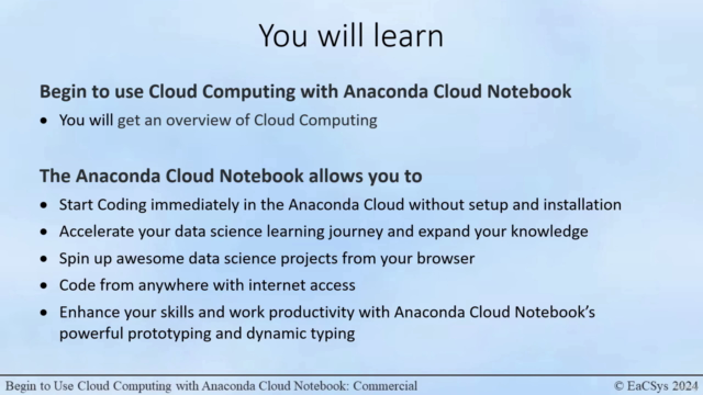 Begin to Use Cloud Computing with Anaconda Cloud Notebook – Screenshot 2