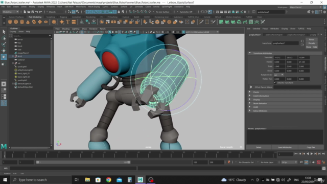 Modelling for Beginners in Maya 2022 – Screenshot 3