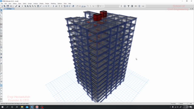 Etabs v22 - Mastering Professional Building Design – Screenshot 3