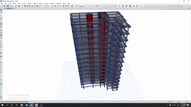 Etabs v22 - Mastering Professional Building Design – Screenshot 4