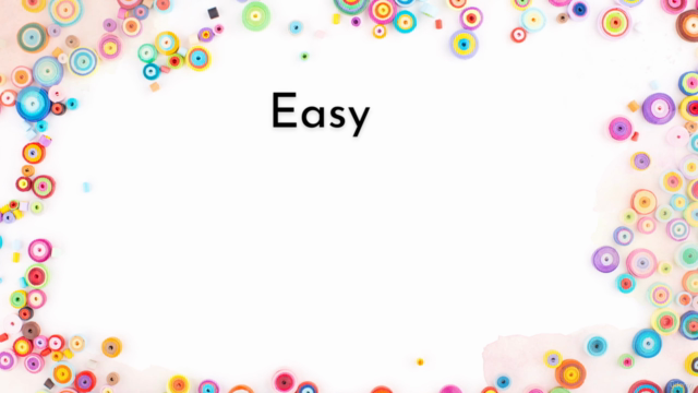 How to make paper Quilled Earrings – Screenshot 1