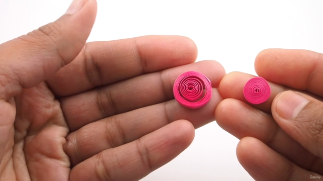 How to make paper Quilled Earrings – Screenshot 2