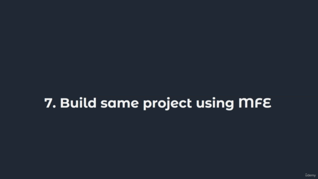 Learn React Micro Frontend From Scratch Using Webpack – Screenshot 4