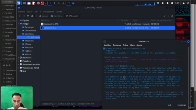 Sistemas Operativos Libres de GNU con Linux - estilo HACKERs – Screenshot 2