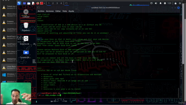 Sistemas Operativos Libres de GNU con Linux - estilo HACKERs – Screenshot 4