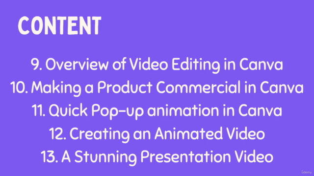 Canva Masterclass: Social Media, T-Shirt, Video Edit, Motion – Screenshot 3